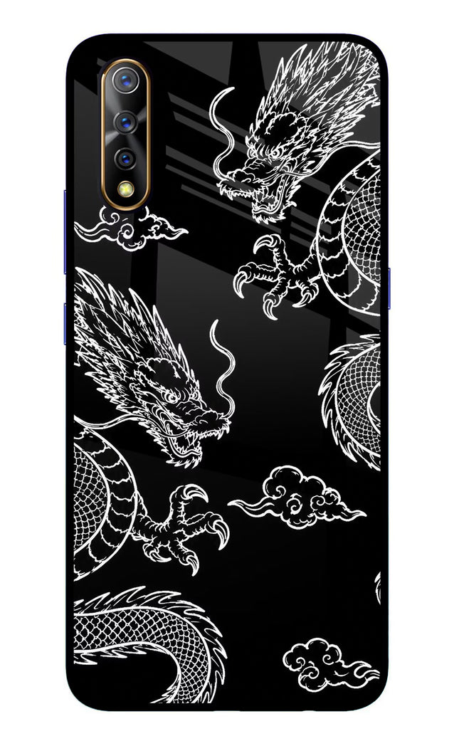 Twin Dragons Vivo S1/Z1x Glass Case