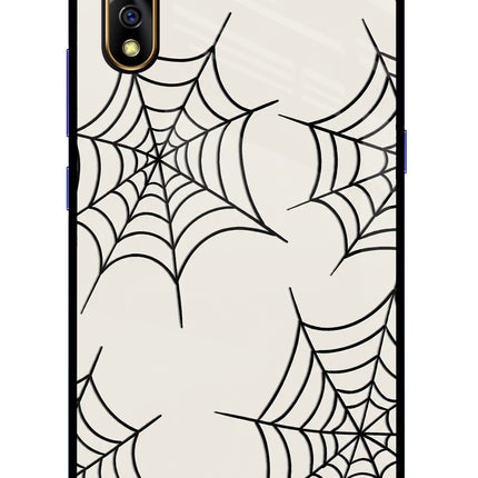 Spider Web Vivo S1/Z1x Glass Case