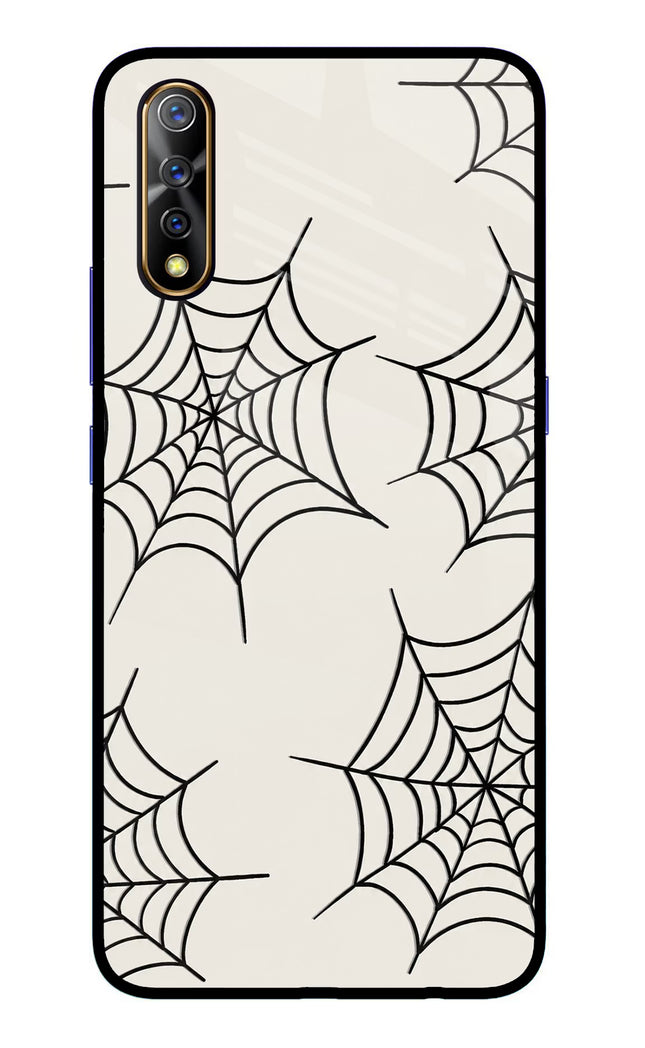 Spider Web Vivo S1/Z1x Glass Case