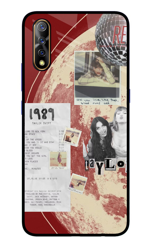 Taylor Swift Vivo S1/Z1x Glass Case