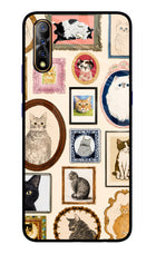 Mirror Cats Vivo S1/Z1x Glass Case