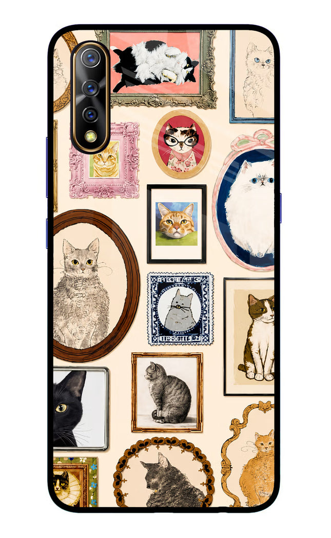 Mirror Cats Vivo S1/Z1x Glass Case