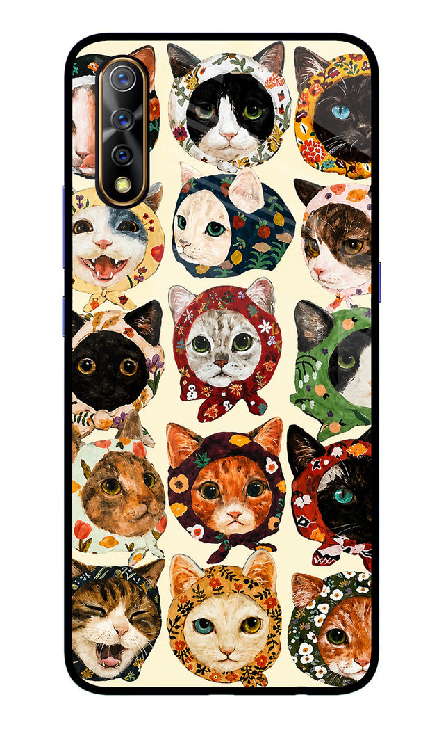 Cool Cat Vivo S1/Z1x Glass Case