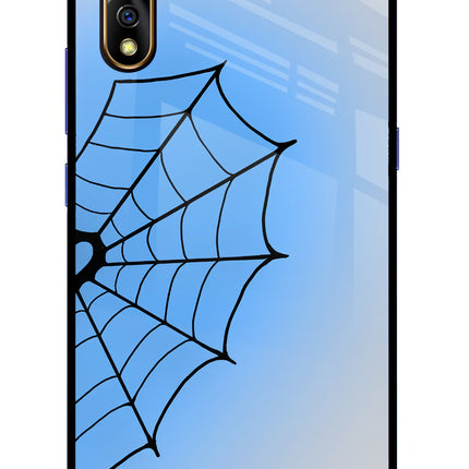 Blue Web Vivo S1/Z1x Glass Case