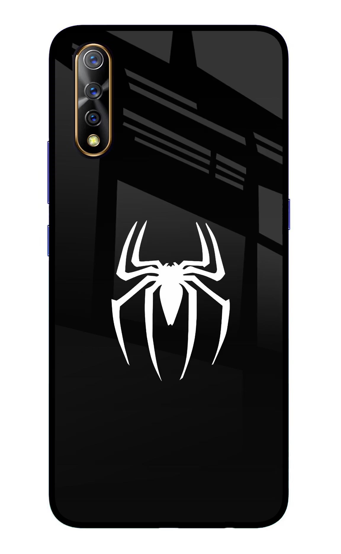 Miles Symbol Vivo S1/Z1x Glass Case Back Cover by Casekaro