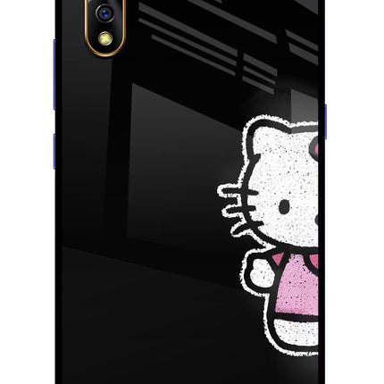 Kitty Charm Vivo S1/Z1x Glass Case