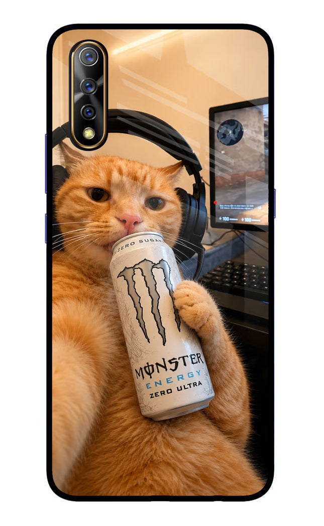 Gamer Cat Energy Vivo S1/Z1x Glass Case