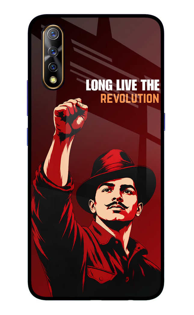 Bhagat Singh Revolution Vivo S1/Z1x Glass Case