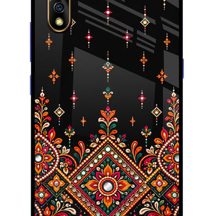 Noir Mehfil Vivo S1/Z1x Glass Case