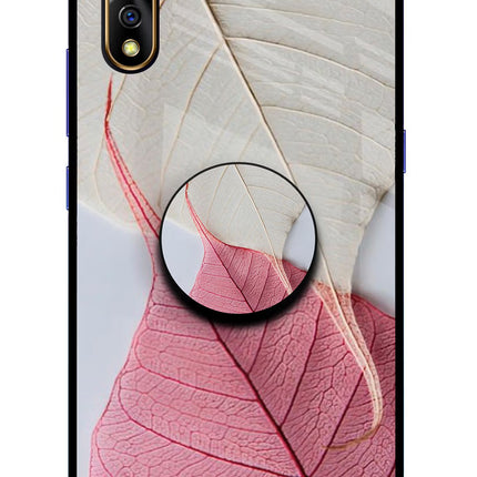 White Pink Leaf Vivo S1/Z1x Pop Case by Casekaro