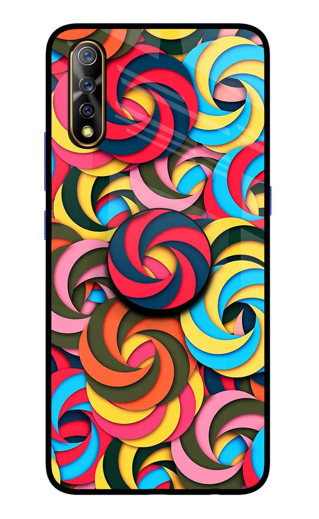 Spiral Pattern Vivo S1/Z1x Pop Case by Casekaro
