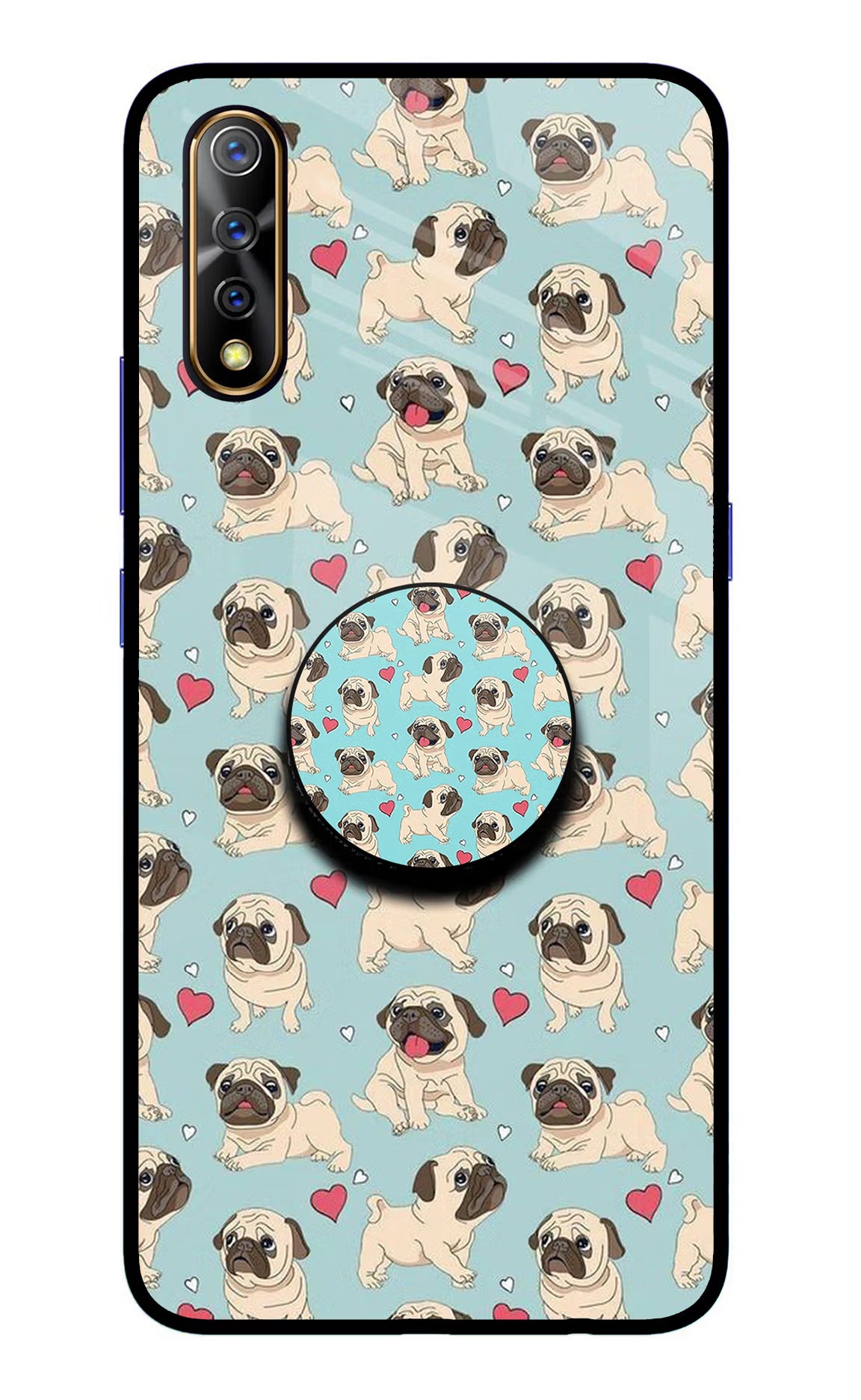 Pug Dog Vivo S1/Z1x Pop Case by Casekaro