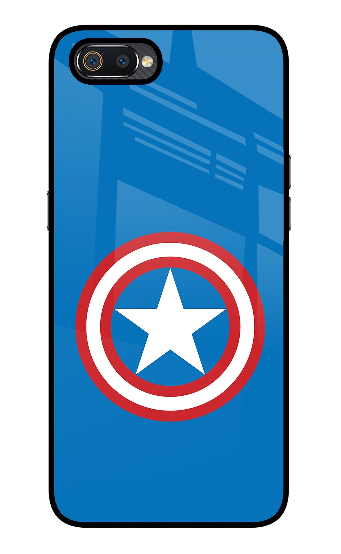 Captain America Logo Realme C2 Back Cover