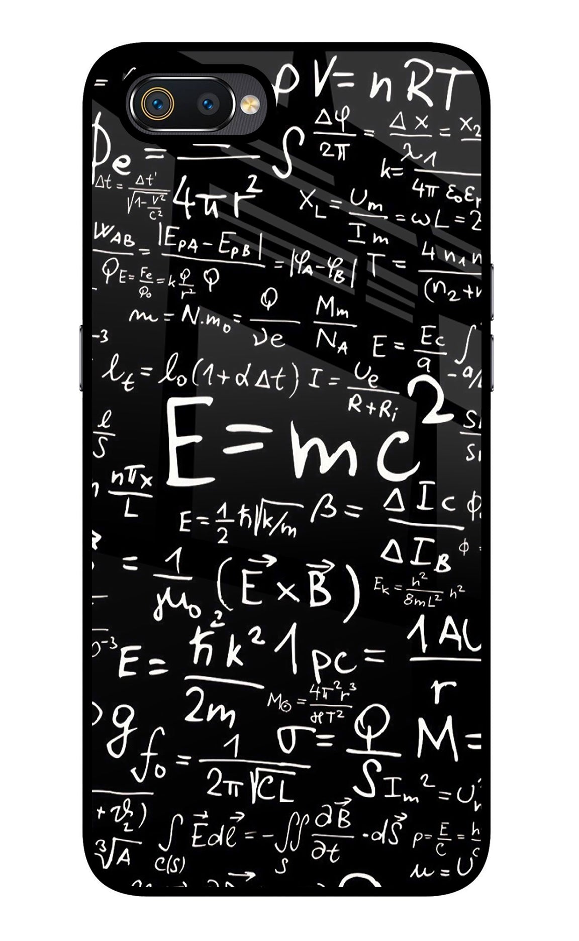 Physics Formula Realme C2 Back Cover