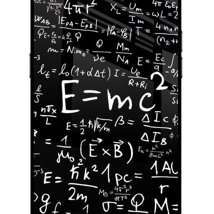 Physics Formula Realme C2 Glass Case Back Cover by Casekaro