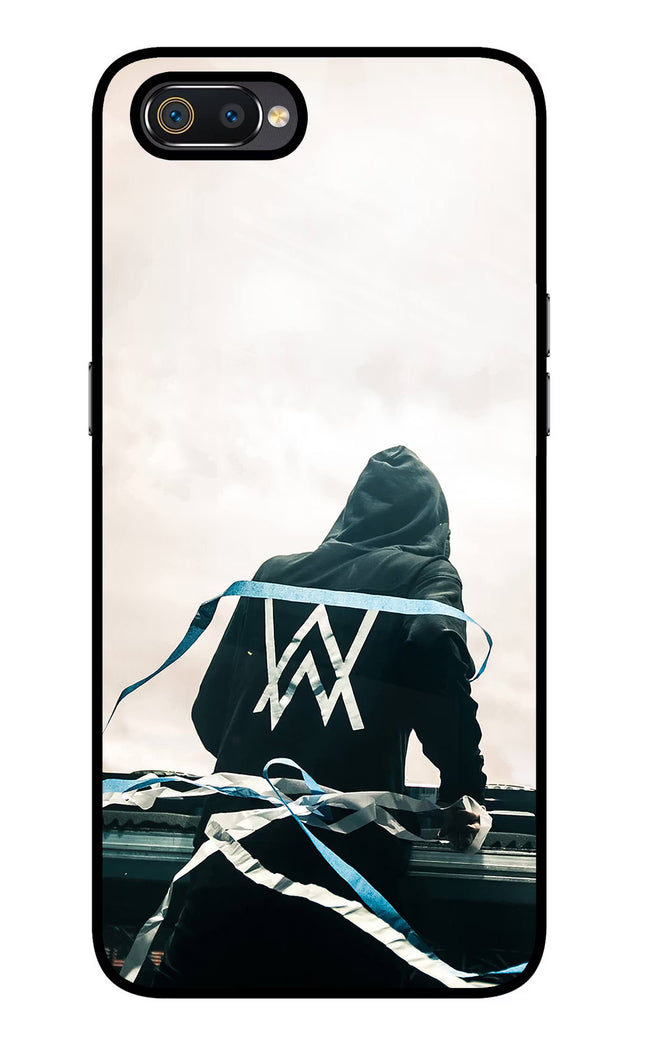 Alan Walker Realme C2 Glass Case Back Cover by Casekaro