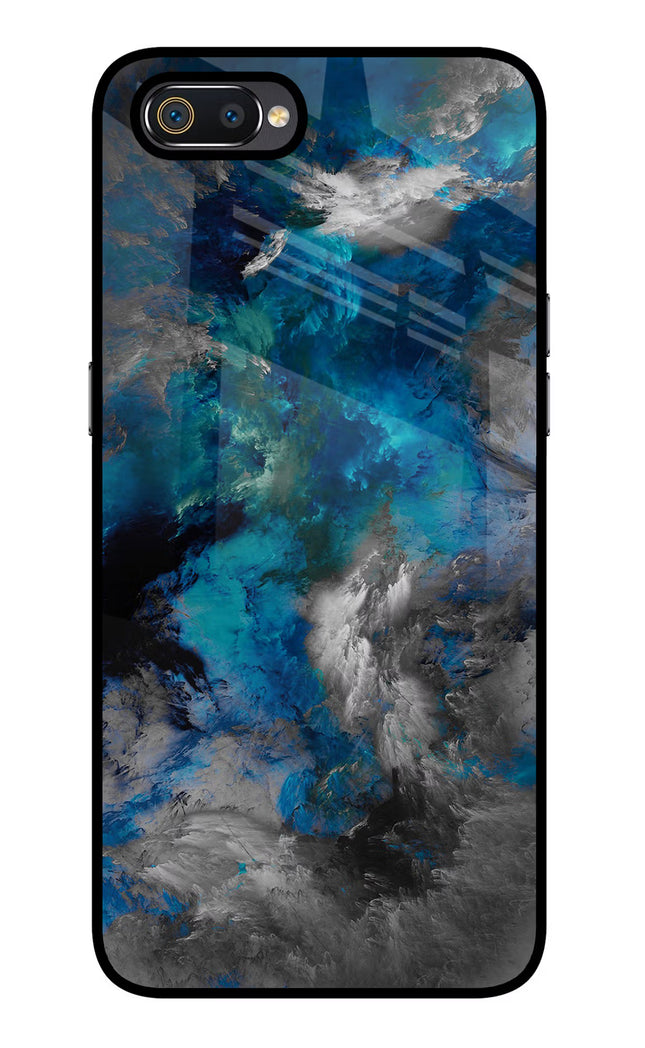 Artwork Realme C2 Glass Case Back Cover by Casekaro