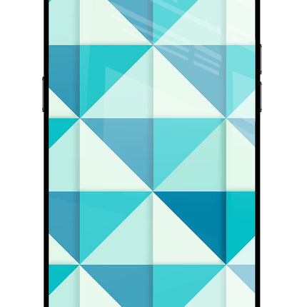 Abstract Realme C2 Glass Case Back Cover by Casekaro