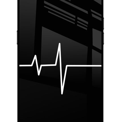 Heart Beats Realme C2 Glass Case Back Cover by Casekaro