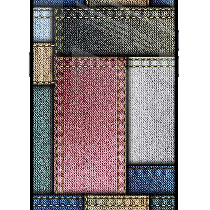 Multicolor Jeans Realme C2 Glass Case Back Cover by Casekaro