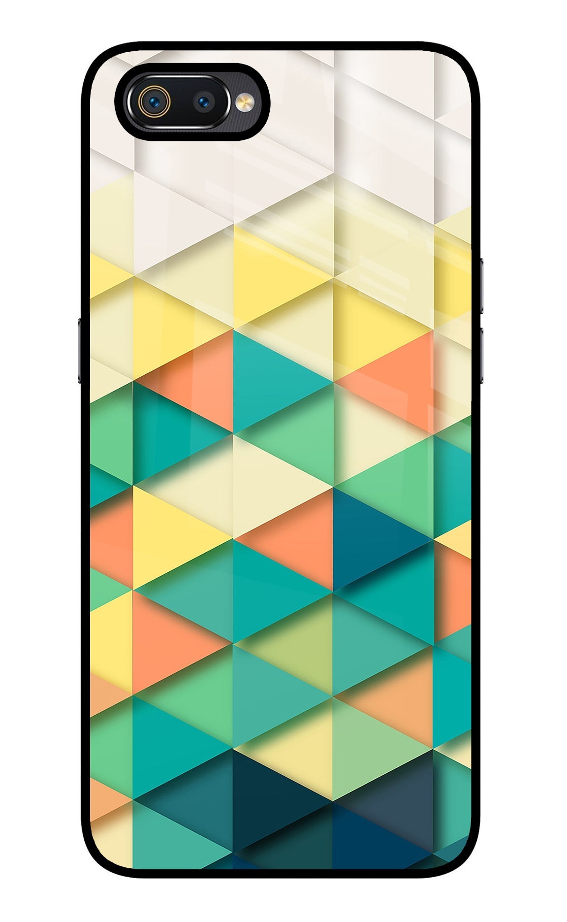 Abstract Realme C2 Back Cover