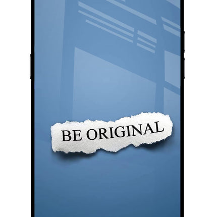 Be Original Realme C2 Glass Case Back Cover by Casekaro