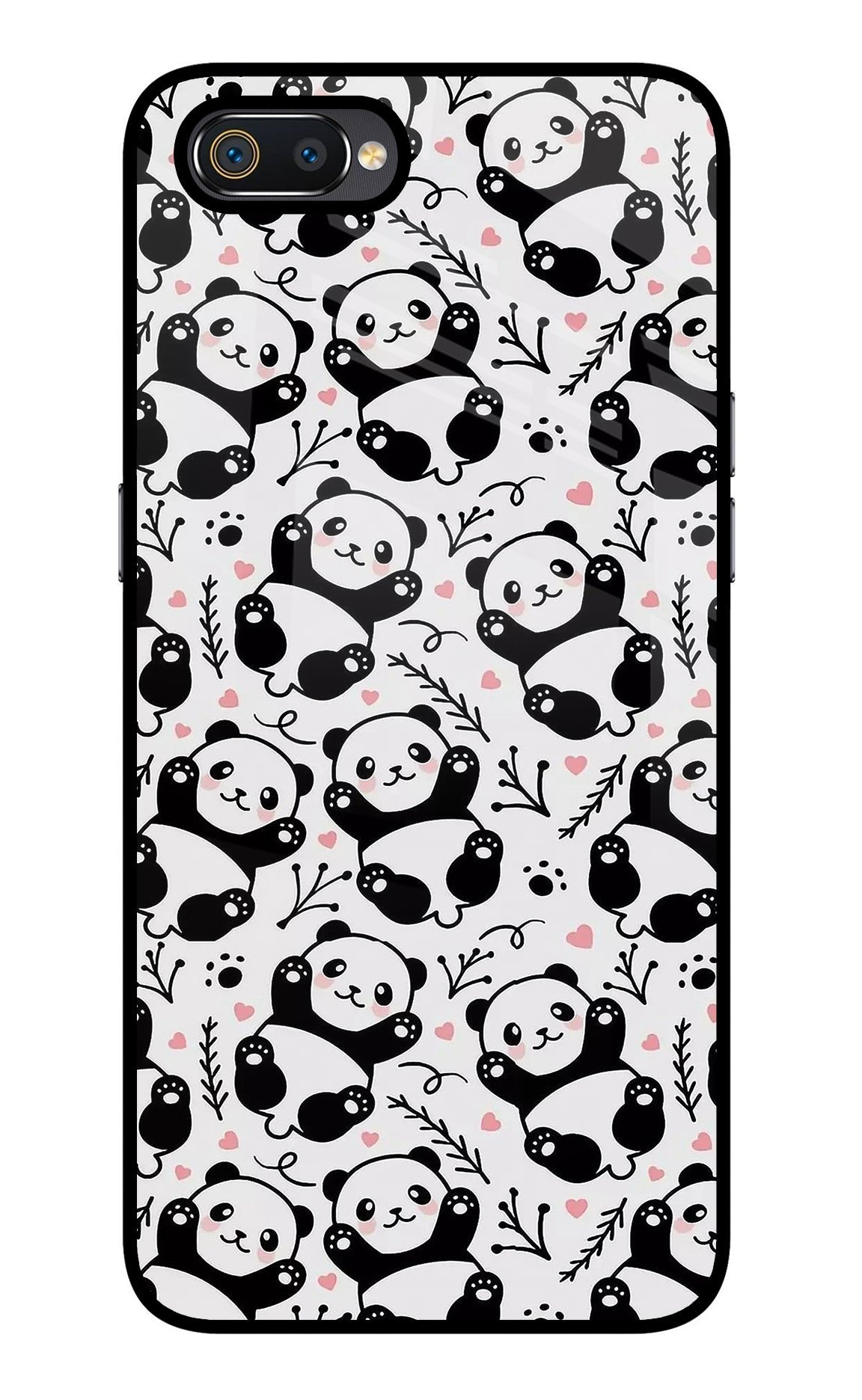 Cute Panda Realme C2 Back Cover