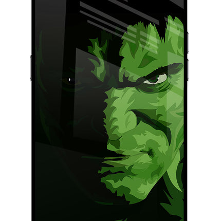 HULK Realme C2 Glass Case Back Cover by Casekaro