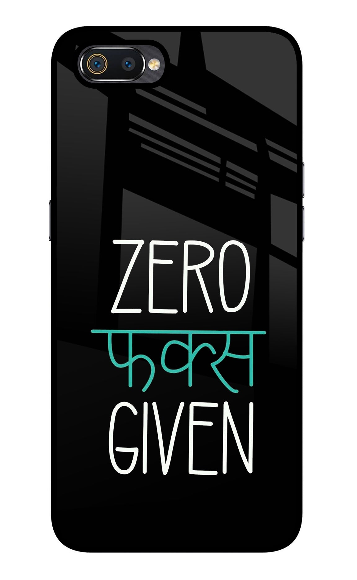 Zero Fucks Given Realme C2 Back Cover