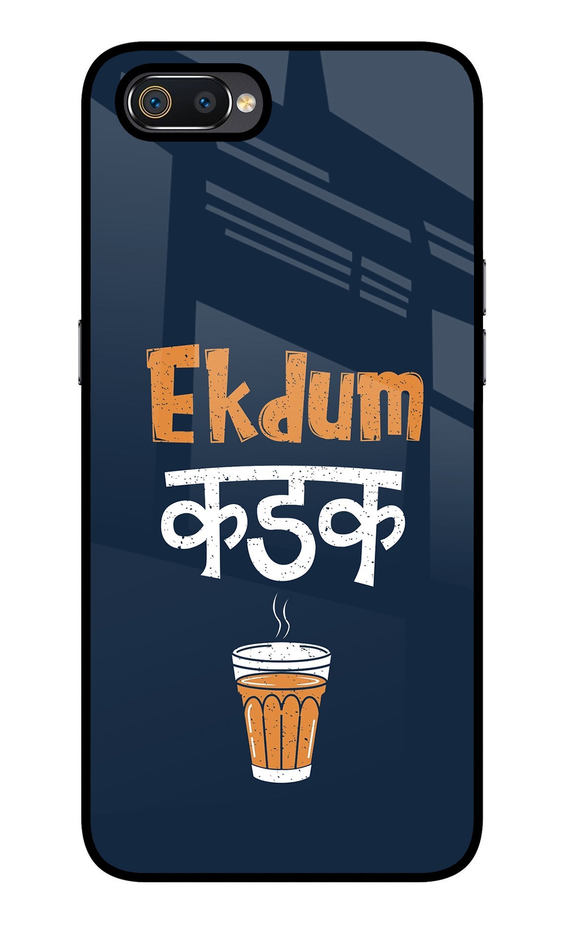 Ekdum Kadak Chai Realme C2 Glass Case