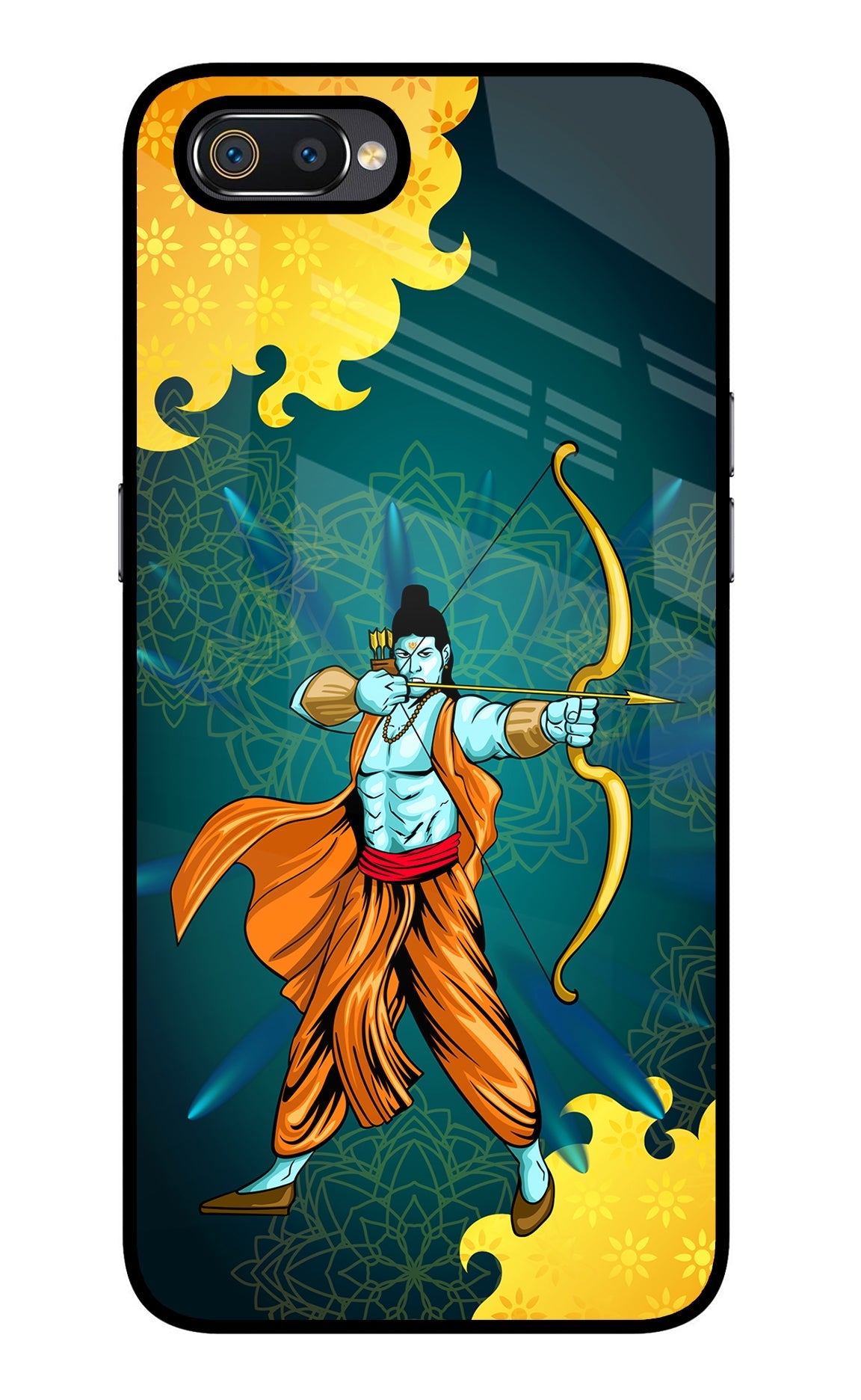 Lord Ram - 6 Realme C2 Glass Case