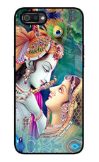 Lord Radha Krishna Realme C2 Glass Case