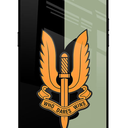 Balidan Logo Realme C2 Glass Case Back Cover by Casekaro