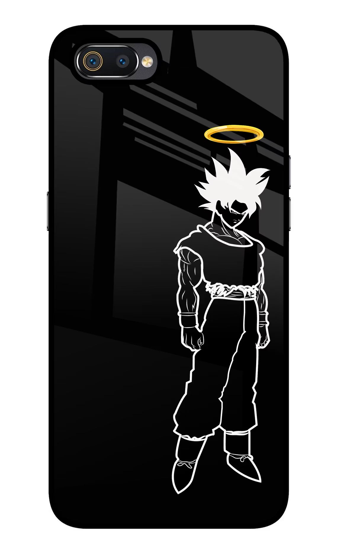 DBS Character Realme C2 Glass Case Back Cover by Casekaro