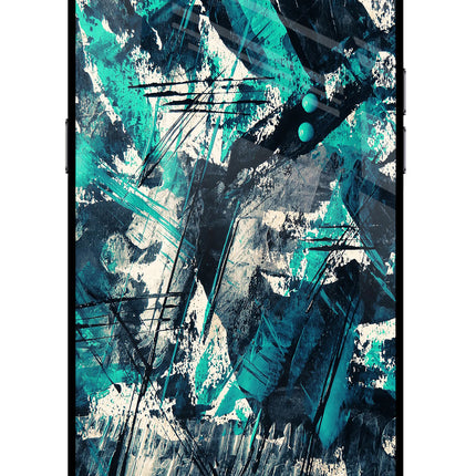 Artwork Realme C2 Glass Case Back Cover by Casekaro