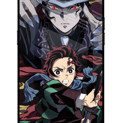 Demon Slayer Realme C2 Glass Case Back Cover by Casekaro