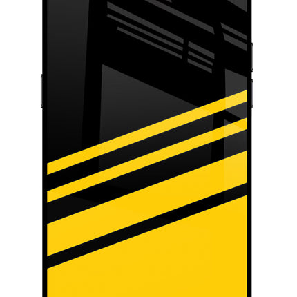 Yellow Shades Realme C2 Glass Case Back Cover by Casekaro