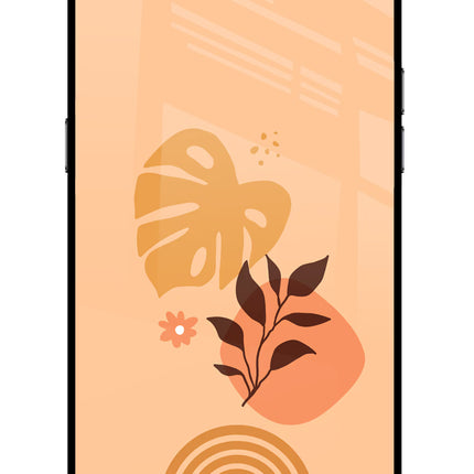 Bohemian Art Realme C2 Glass Case Back Cover by Casekaro