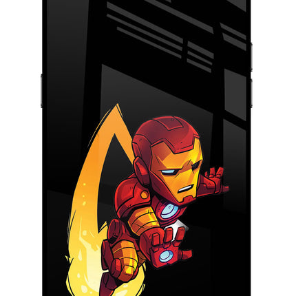 IronMan Realme C2 Glass Case Back Cover by Casekaro