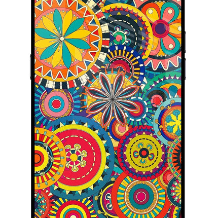 Gol Gol Art Realme C2 Glass Case Back Cover by Casekaro