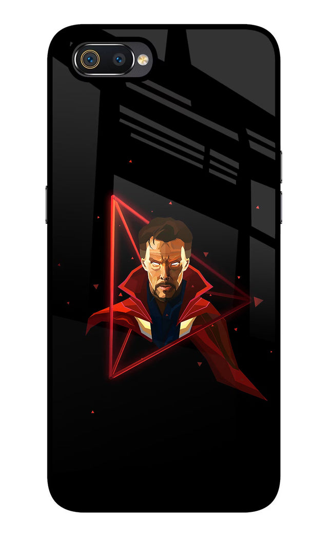 Doctor Ordinary Realme C2 Glass Case Back Cover by Casekaro