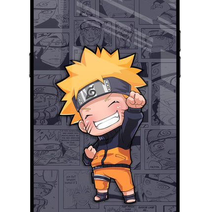 Chota Naruto Realme C2 Glass Case Back Cover by Casekaro