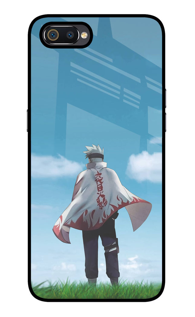 Kakashi Realme C2 Glass Case Back Cover by Casekaro