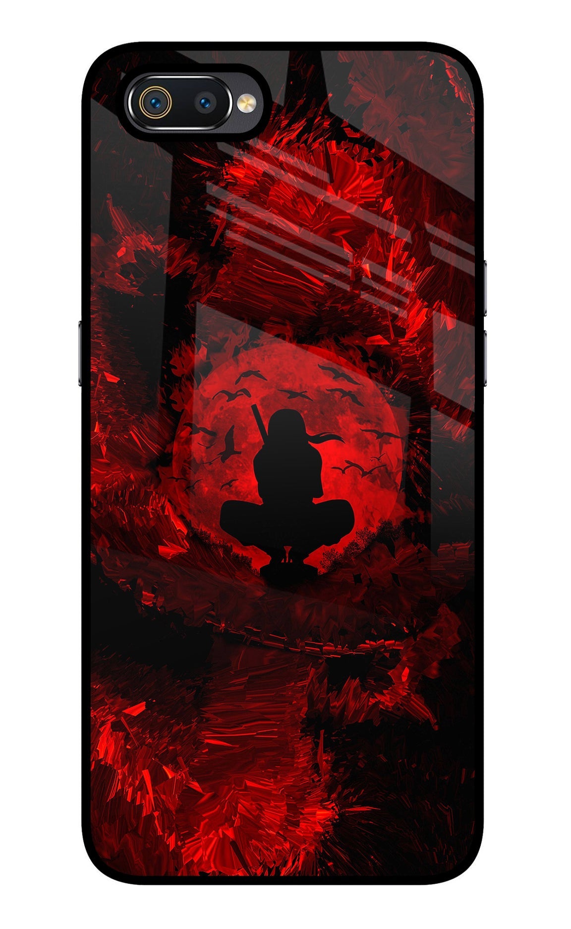 Itachi Uchiha Realme C2 Glass Case