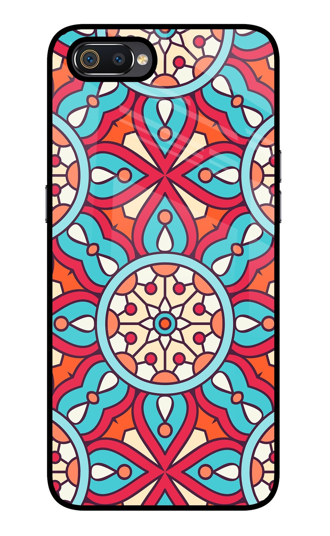 Mandala Geometric Realme C2 Back Cover