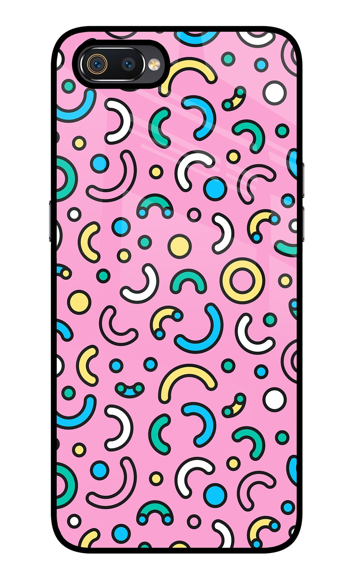 Memphis Design Realme C2 Back Cover