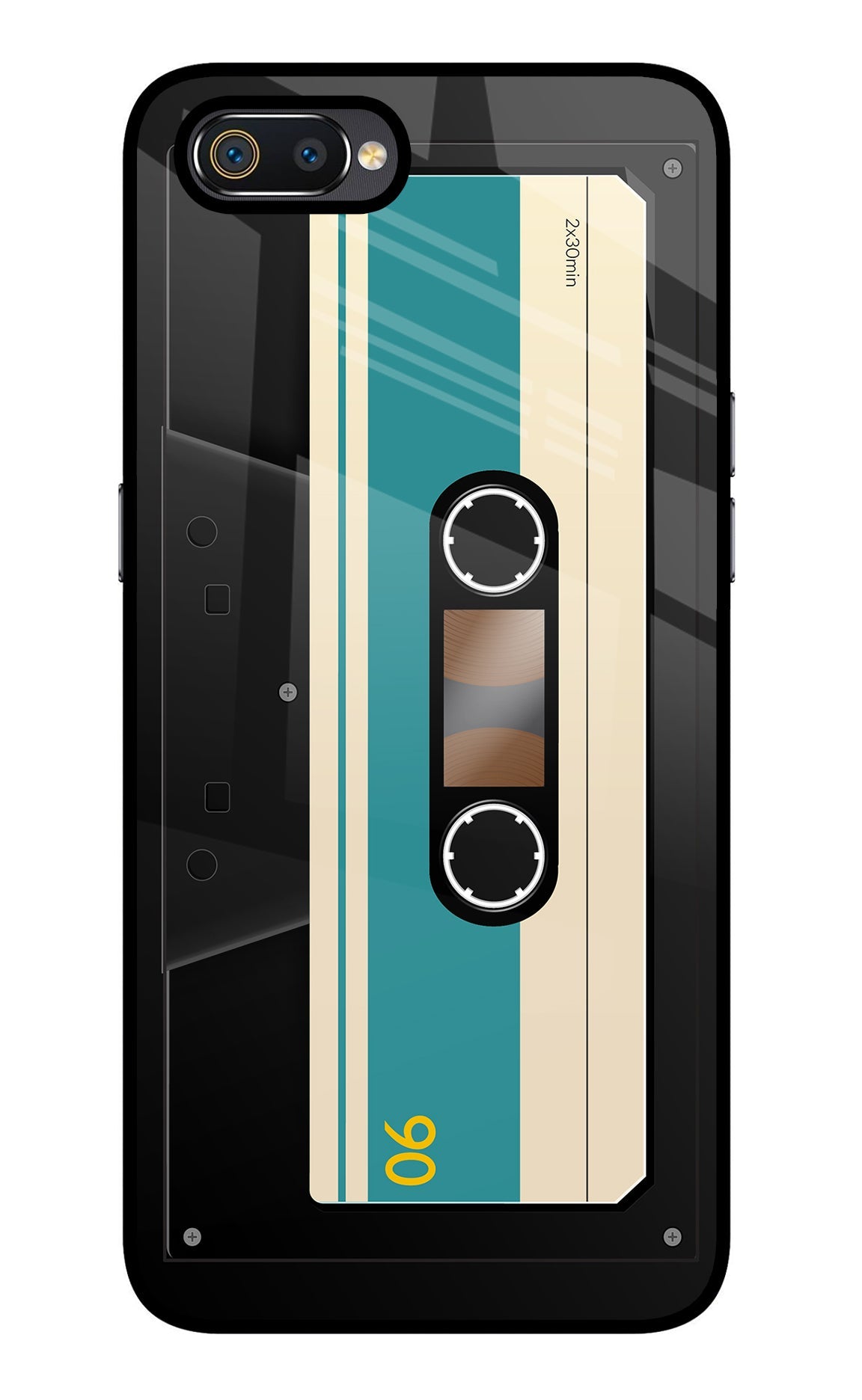 Cassette Realme C2 Glass Case