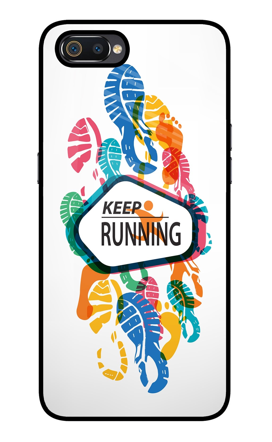 Keep Running Realme C2 Back Cover