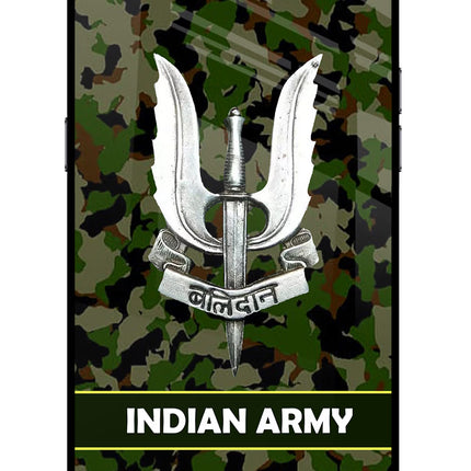 Balidan Indian Logo Realme C2 Glass Case Back Cover by Casekaro