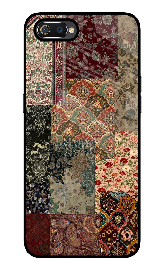 Desi Print Realme C2 Glass Case